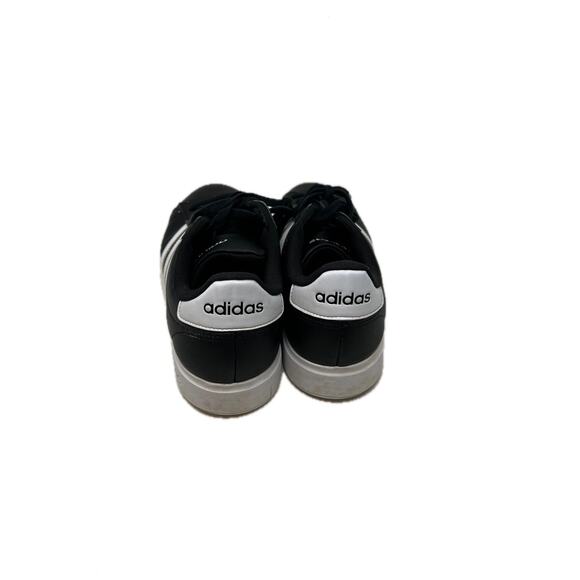 Adidas Men's Black and White Sneakers - Picture 5 of 7